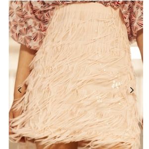 Anonyme Designers Stella fringe skirt